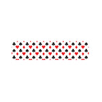 Playing Card Suits Pattern Print Bed Runner