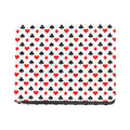 Playing Card Suits Pattern Print Bifold Wallet