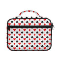 Playing Card Suits Pattern Print Briefcase Bible Bag