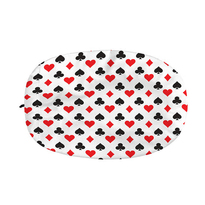 Playing Card Suits Pattern Print Car Side Mirror Covers