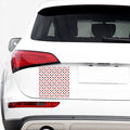 Playing Card Suits Pattern Print Car Sticker