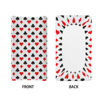 Playing Card Suits Pattern Print Changing Pad Cover