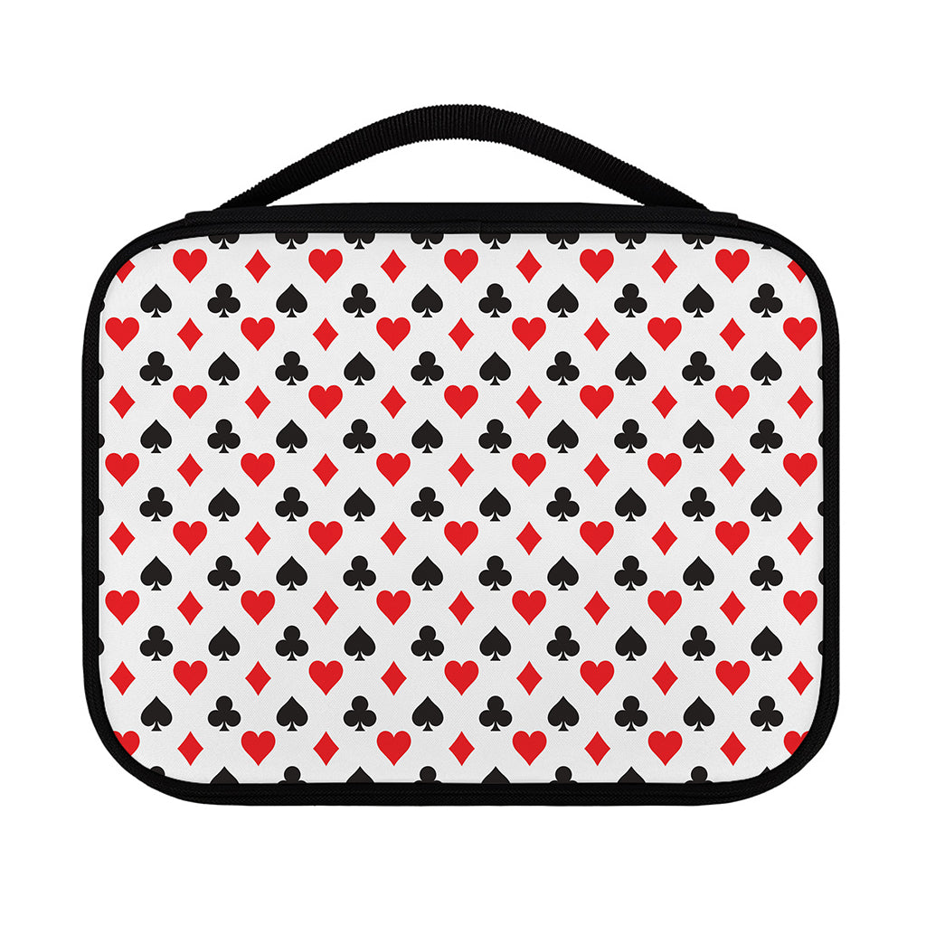 Playing Card Suits Pattern Print Classic Bible Case