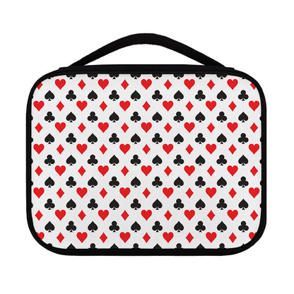 Playing Card Suits Pattern Print Classic Bible Case