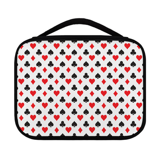 Playing Card Suits Pattern Print Classic Bible Case