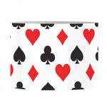 Playing Card Suits Pattern Print Drum Lamp Shade