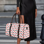 Playing Card Suits Pattern Print Duffle Bag