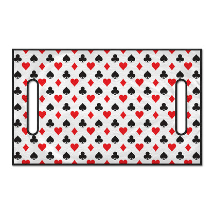 Playing Card Suits Pattern Print Golf Cart Seat Cover