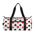 Playing Card Suits Pattern Print Gym Bag