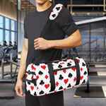 Playing Card Suits Pattern Print Gym Bag