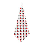 Playing Card Suits Pattern Print Hand Towel