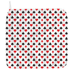 Playing Card Suits Pattern Print Hand Towel