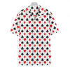 Playing Card Suits Pattern Print Hawaiian Shirt