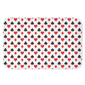 Playing Card Suits Pattern Print Indoor Door Mat