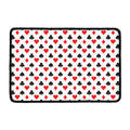 Playing Card Suits Pattern Print Kitchen Mat