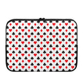 Playing Card Suits Pattern Print Laptop Sleeve