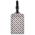 Playing Card Suits Pattern Print Luggage Tag