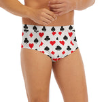 Playing Card Suits Pattern Print Men's Briefs