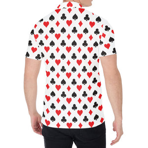 Playing Card Suits Pattern Print Men's Shirt