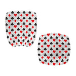 Playing Card Suits Pattern Print Office Chair Cover
