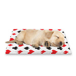 Playing Card Suits Pattern Print Pet Cooling Mat Cover