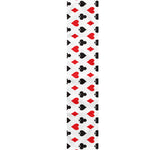 Playing Card Suits Pattern Print Table Runner