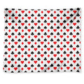 Playing Card Suits Pattern Print Tapestry