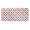 Playing Card Suits Pattern Print Towel