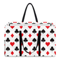 Playing Card Suits Pattern Print Utility Tote Bag