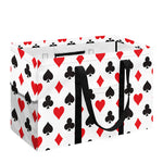 Playing Card Suits Pattern Print Utility Tote Bag