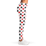 Playing Card Suits Pattern Print Women's Leggings