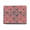 Playing Card Suits Plaid Pattern Print Bifold Wallet