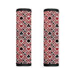 Playing Card Suits Plaid Pattern Print Handle Covers