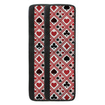 Playing Card Suits Plaid Pattern Print Refrigerator Handle Covers