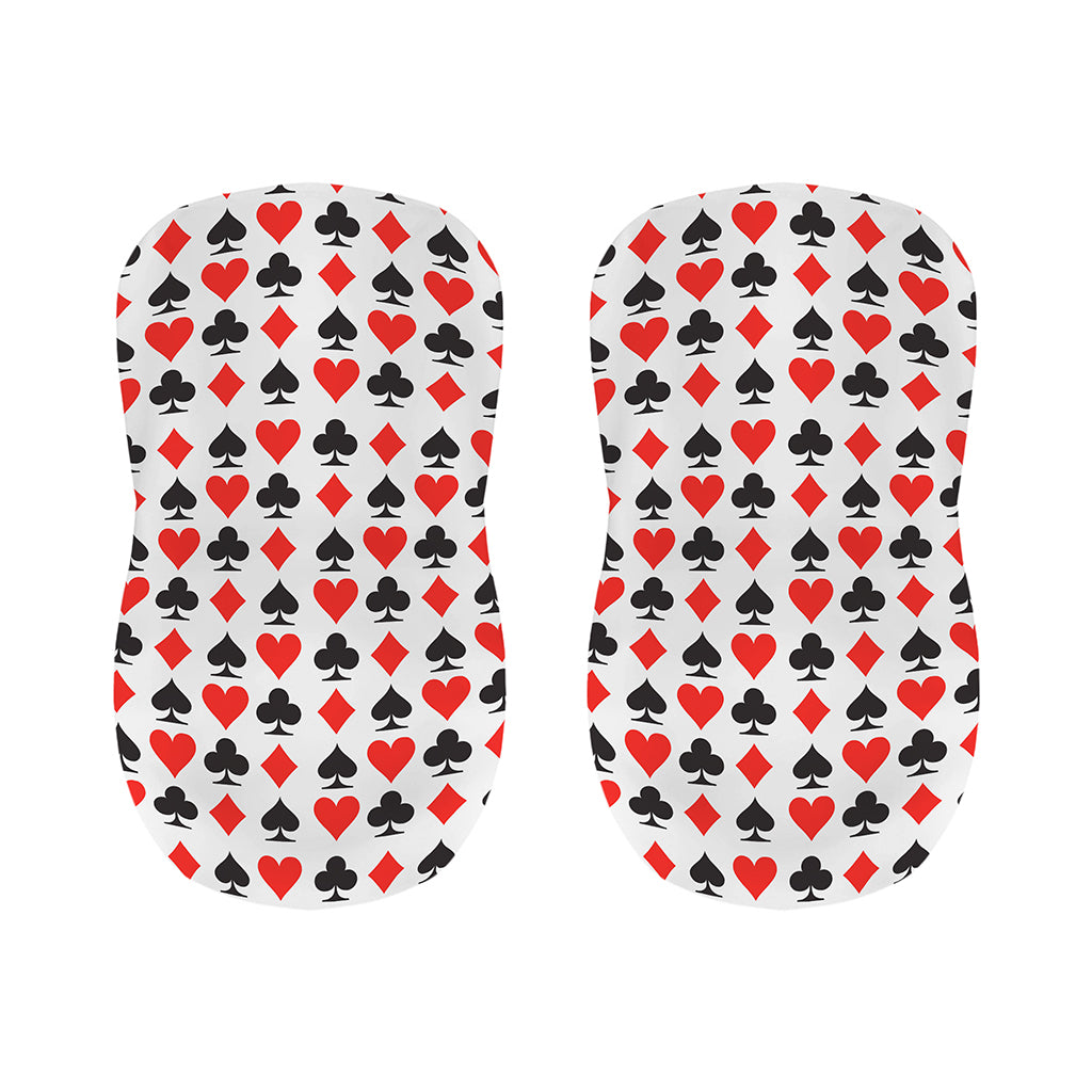 Playing Card Symbols Pattern Print Bar Stool Covers