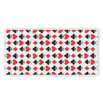 Playing Card Symbols Pattern Print Beach Towel