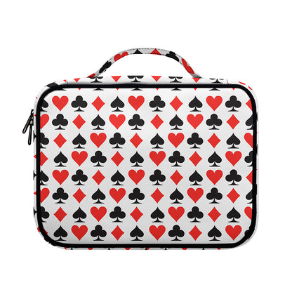 Playing Card Symbols Pattern Print Briefcase Bible Bag