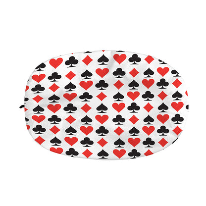 Playing Card Symbols Pattern Print Car Side Mirror Covers