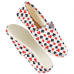 Playing Card Symbols Pattern Print Casual Shoes