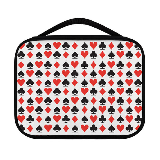 Playing Card Symbols Pattern Print Classic Bible Case