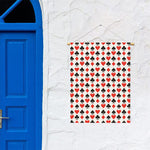 Playing Card Symbols Pattern Print Garden Flag