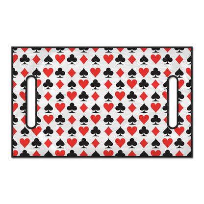 Playing Card Symbols Pattern Print Golf Cart Seat Cover