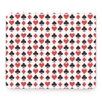 Playing Card Symbols Pattern Print Mouse Pad