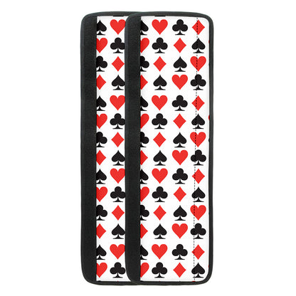 Playing Card Symbols Pattern Print Refrigerator Handle Covers