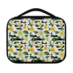 Plumeria Flower Striped Pattern Print Classic Bible Case
