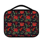 Poinsettia Flower Pattern Print Classic Bible Case