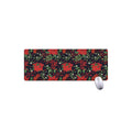 Poinsettia Flower Pattern Print Extended Mouse Pad