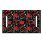 Poinsettia Flower Pattern Print Golf Cart Seat Cover