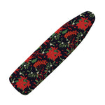 Poinsettia Flower Pattern Print Ironing Board Cover
