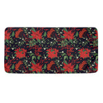 Poinsettia Flower Pattern Print Towel